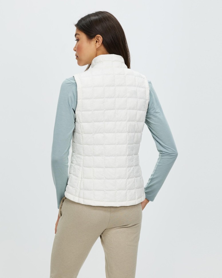 سترة إيكو الحرارية للوجه الشمالي بيضاء