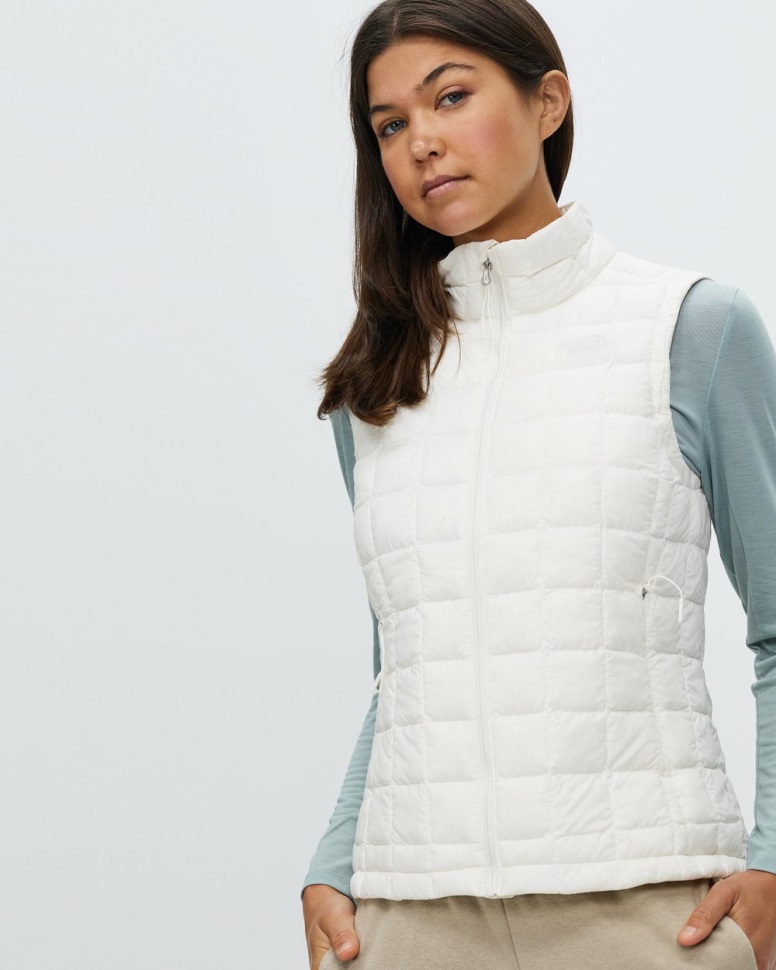 سترة إيكو الحرارية للوجه الشمالي بيضاء